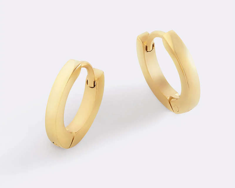 Dainty Huggie Hoop Earrings