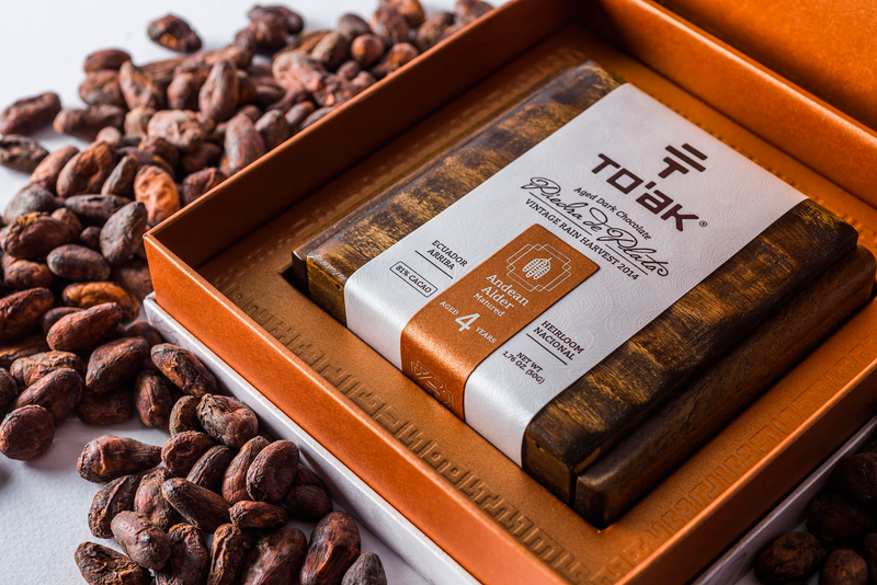 To'ak cask-aged specialty chocolate - anniversary gift for her - $205