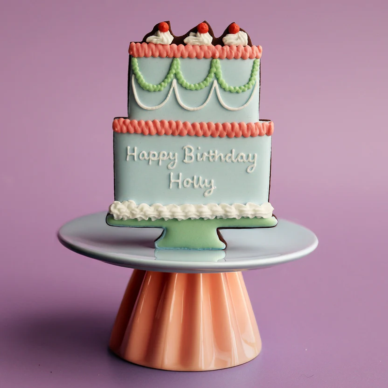 Birthday Cake Letterbox Biscuit