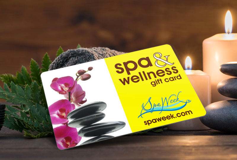The Spa & Wellness Gift Card by Spa Week 50 Spa and Wellness Gift