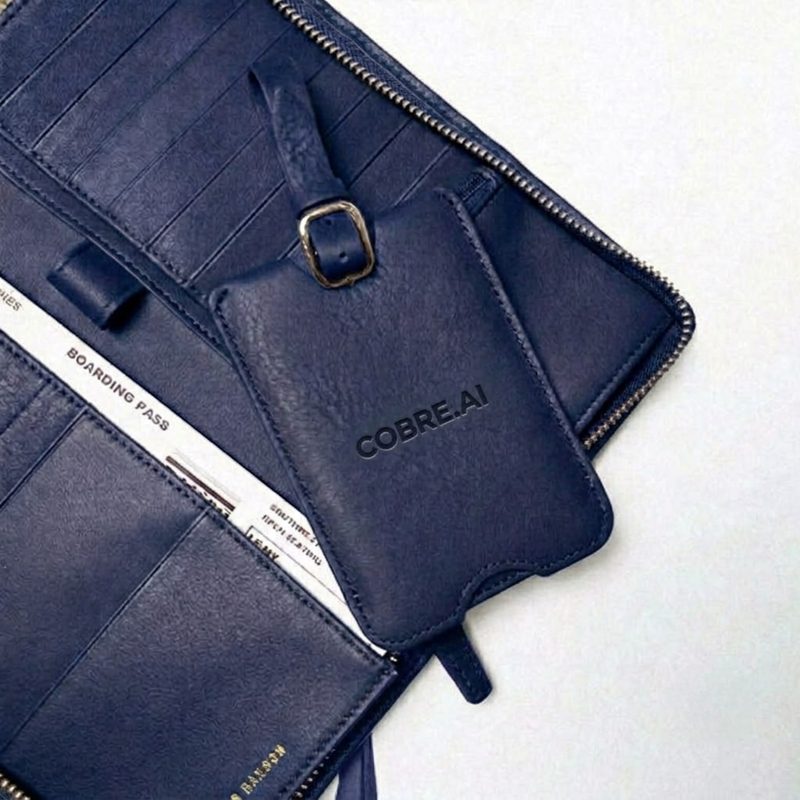 Branded Deluxe Luggage Tag