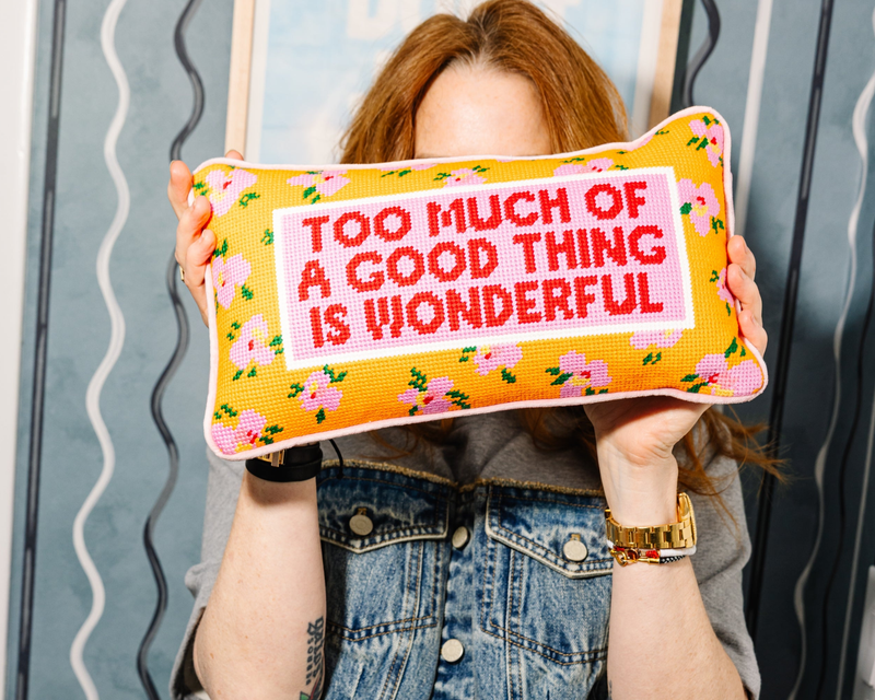 Needlepoint Pillow