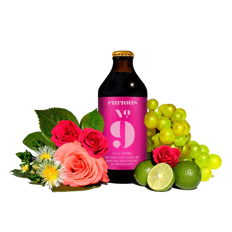 Curious Elixirs Non-Alcoholic Cocktail 4-Pack