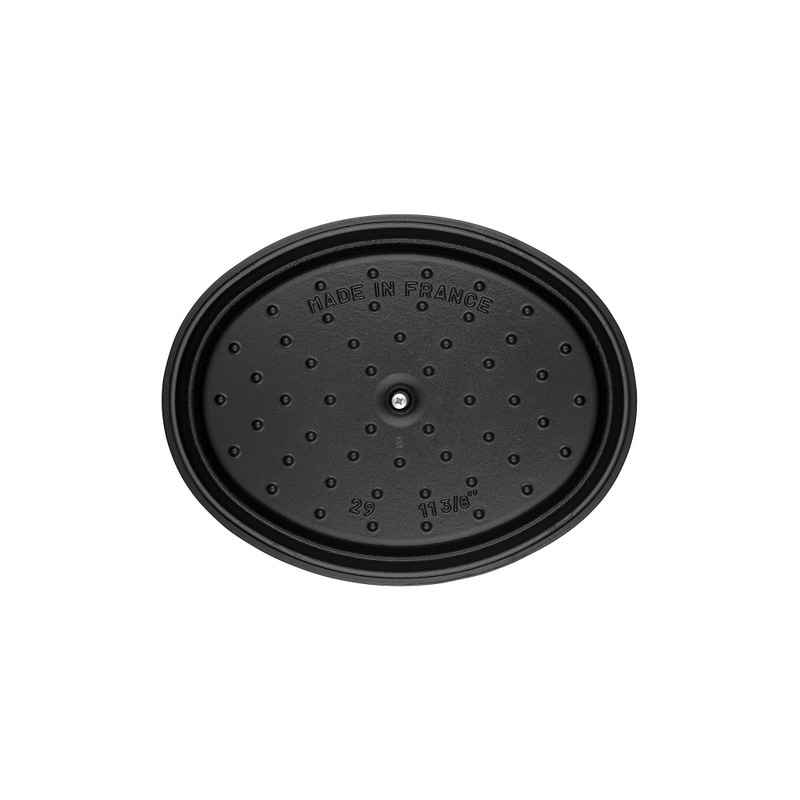 Cast Iron 1QT Oval Cocotte
