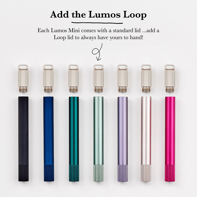 Lumos Mini Refillable Fineliner, Writing and Brush Pen
