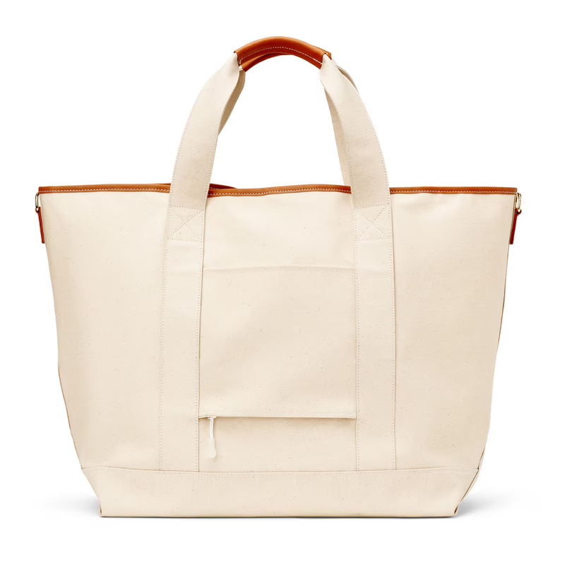 Monogrammed Venice Canvas Tote