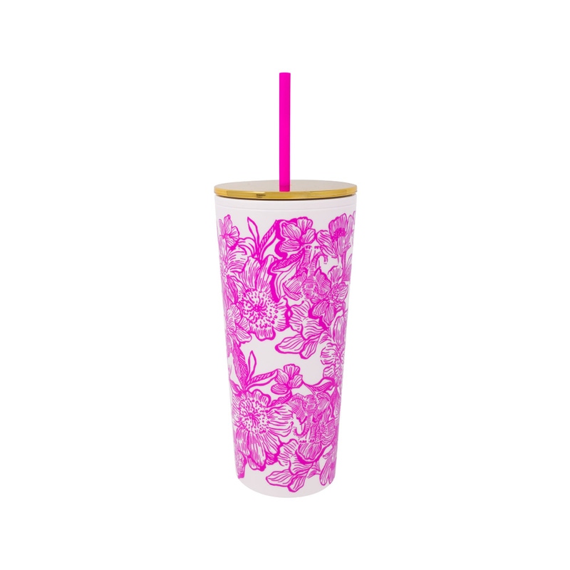 Tumbler with Straw