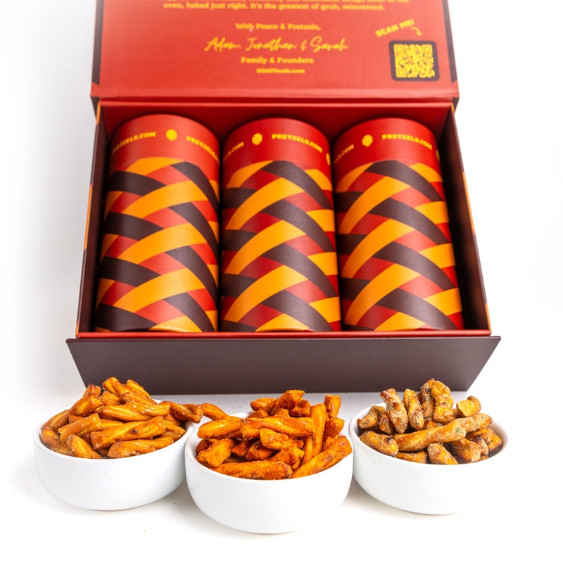 Pretzel Tube Sampler 3 Pack | Ranch Collection