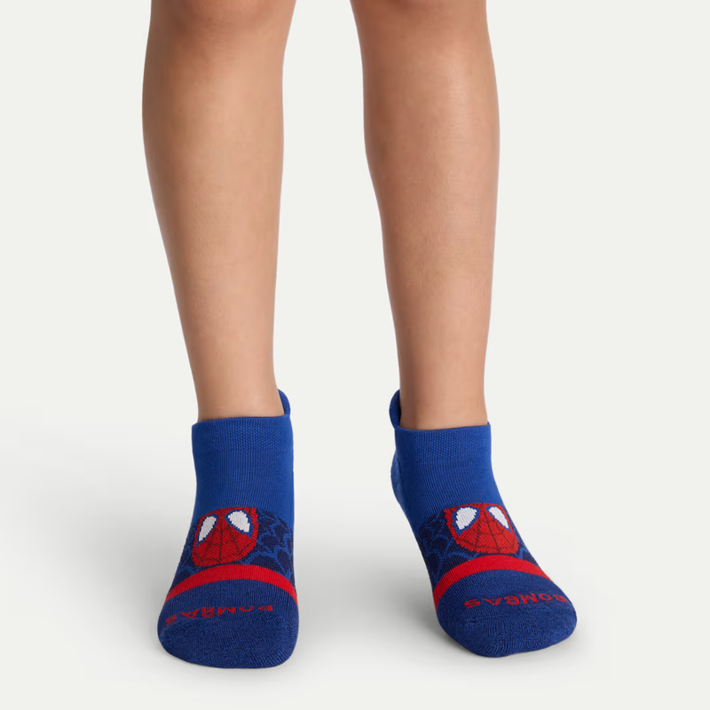 Marvel x Bombas Youth Ankle Sock 4-Pack Gift Box