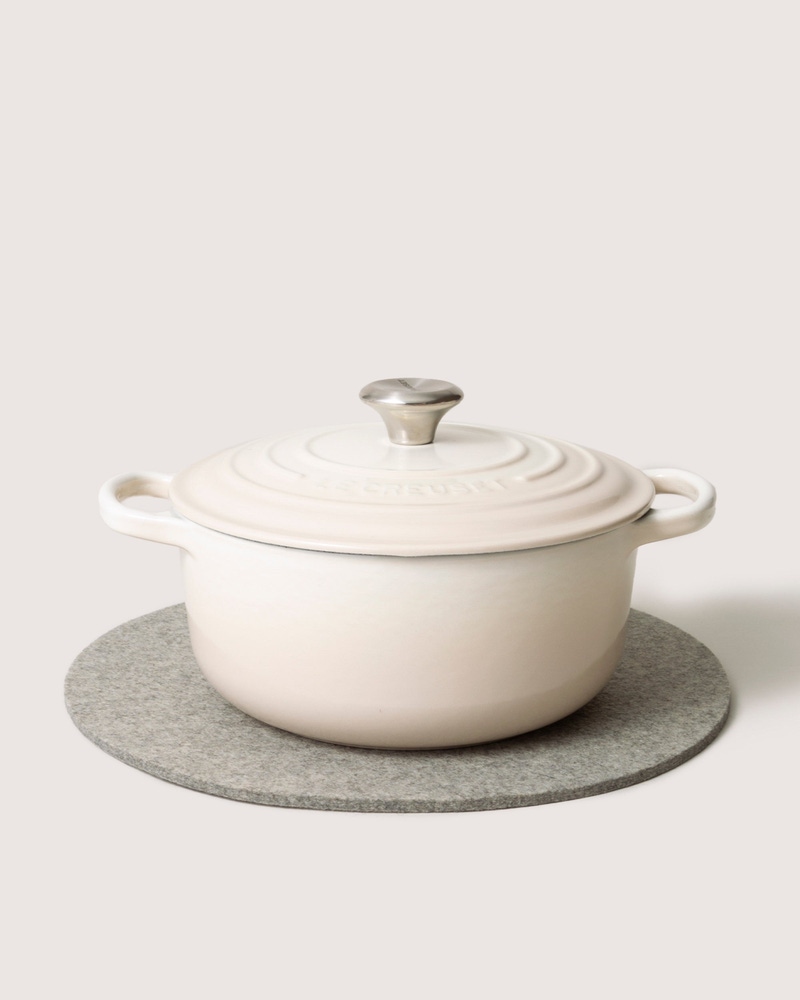 Merino Wool 12" Round Trivet