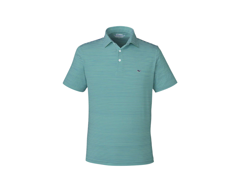 Vineyard Vines Bradley Stripe Sankaty Polo