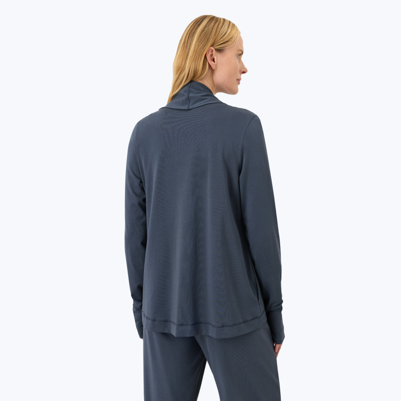 Branded Organic Cool Stretch Swing Cardigan