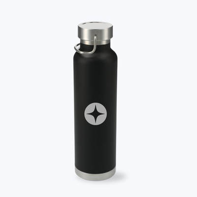 Branded Water Bottle, 22 oz