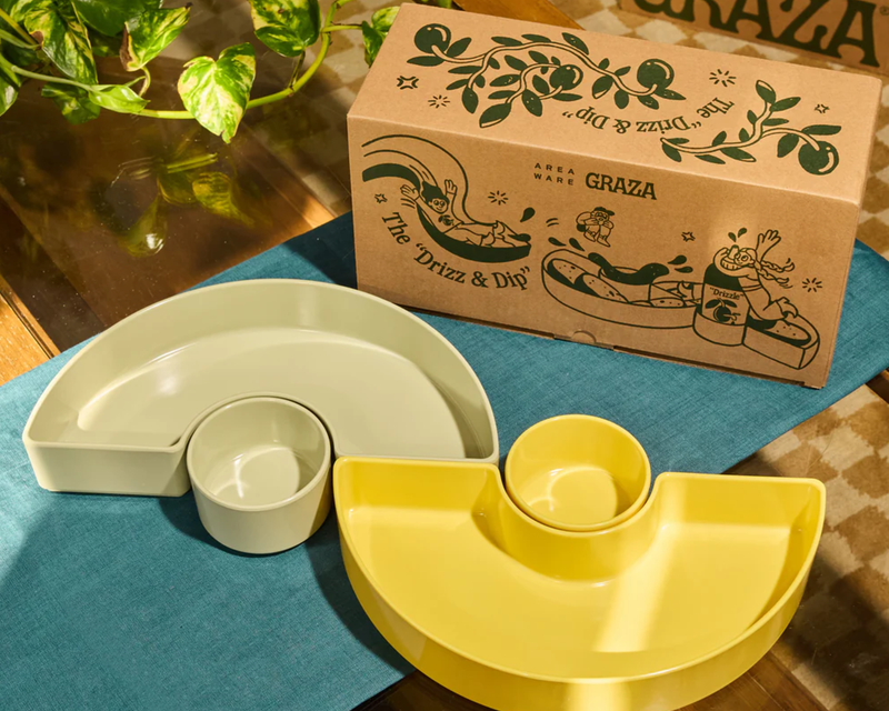 The Drizz & Dip Serving Tray