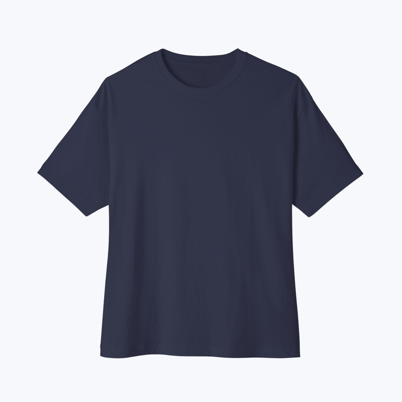 Branded Unisex Oversized Boxy Tee