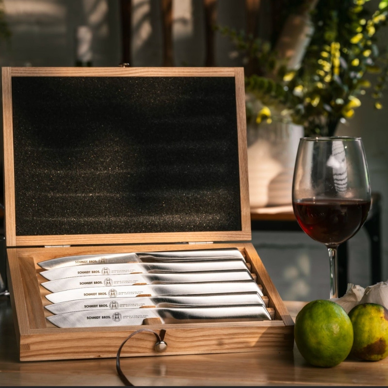 Forged Steel 6-Piece Steak Knife Set