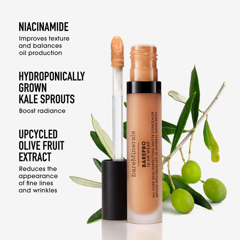 BarePro 16HR All Over Skin-Perfecting Matte Concealer Mineral SPF 25
