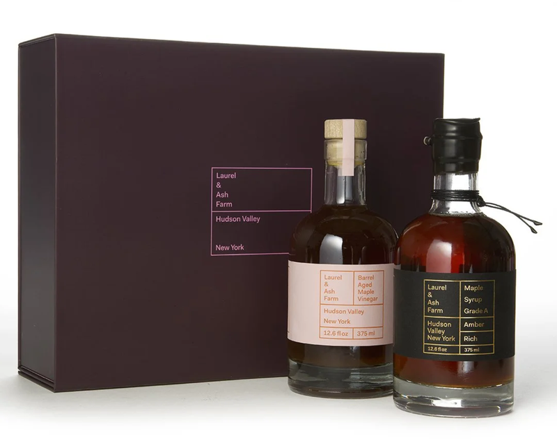 Maple Syrup & Barrel Aged Maple Vinegar Gift Set