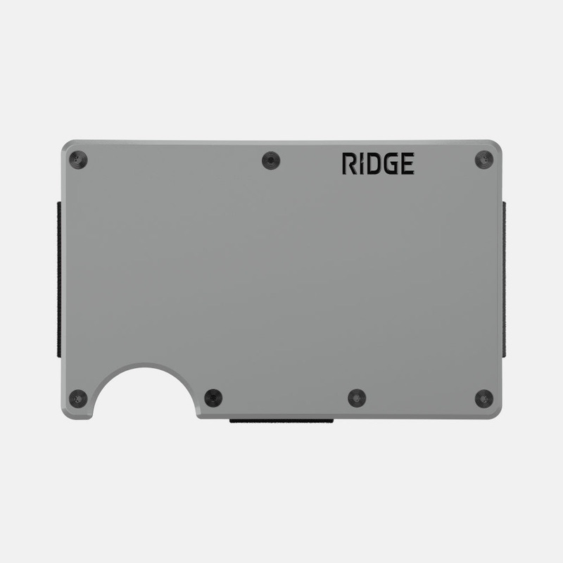 Aluminum Ridge Wallet