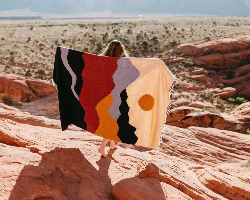 Handwoven Throw Blanket