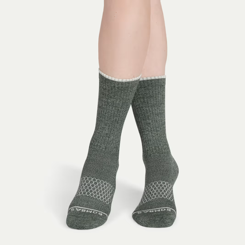 Women's Merino Wool Blend Calf Sock 8-Pack