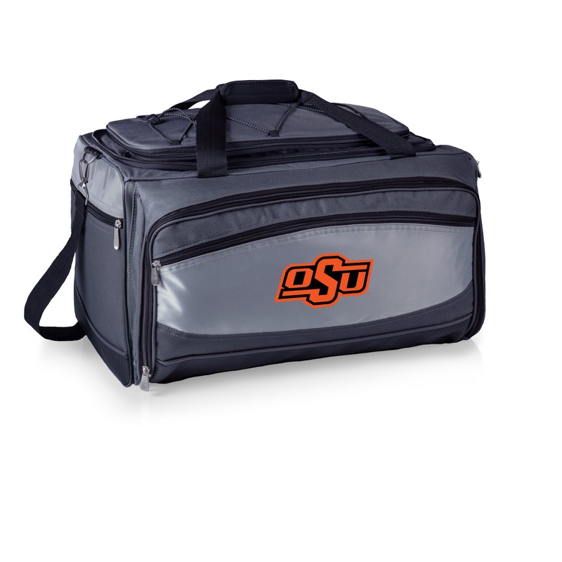 NCAA Portable Charcoal Grill & Cooler Tote