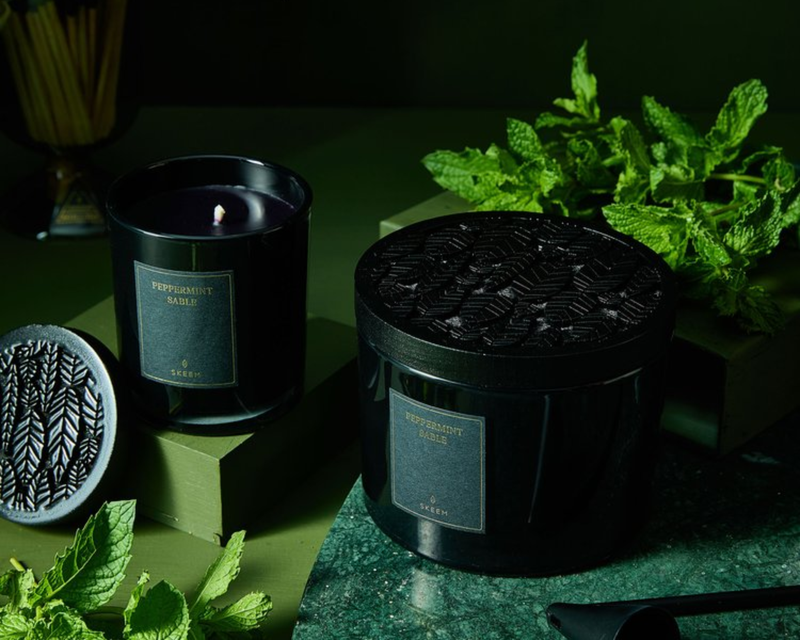 Obsidian Candle