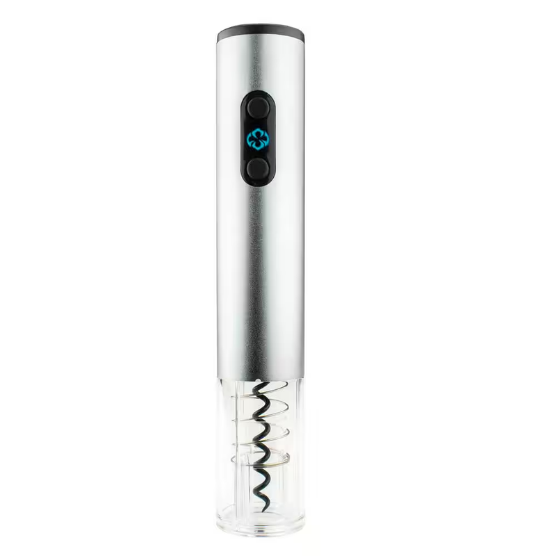 Electric Wine Bottle Opener with Foil Cutter, Vacuum Stopper, and Aerator Pourer