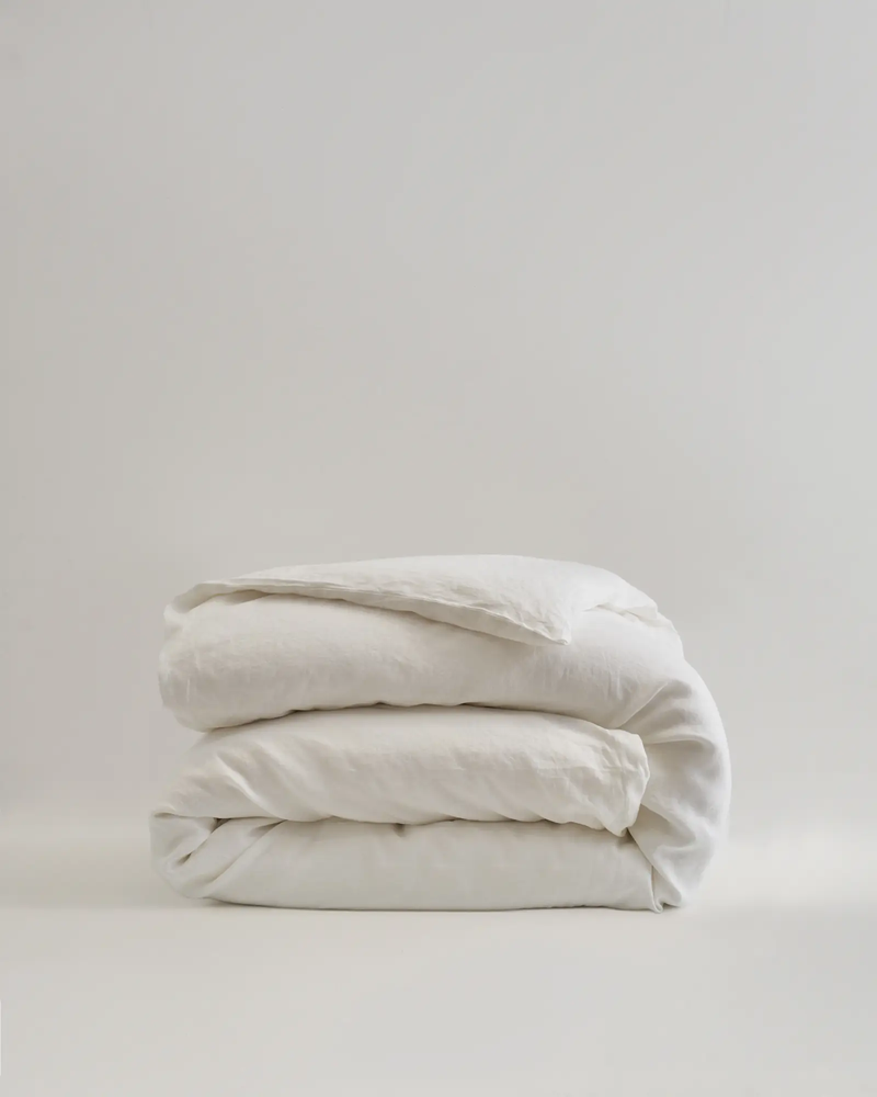 European Linen Duvet Cover, Queen