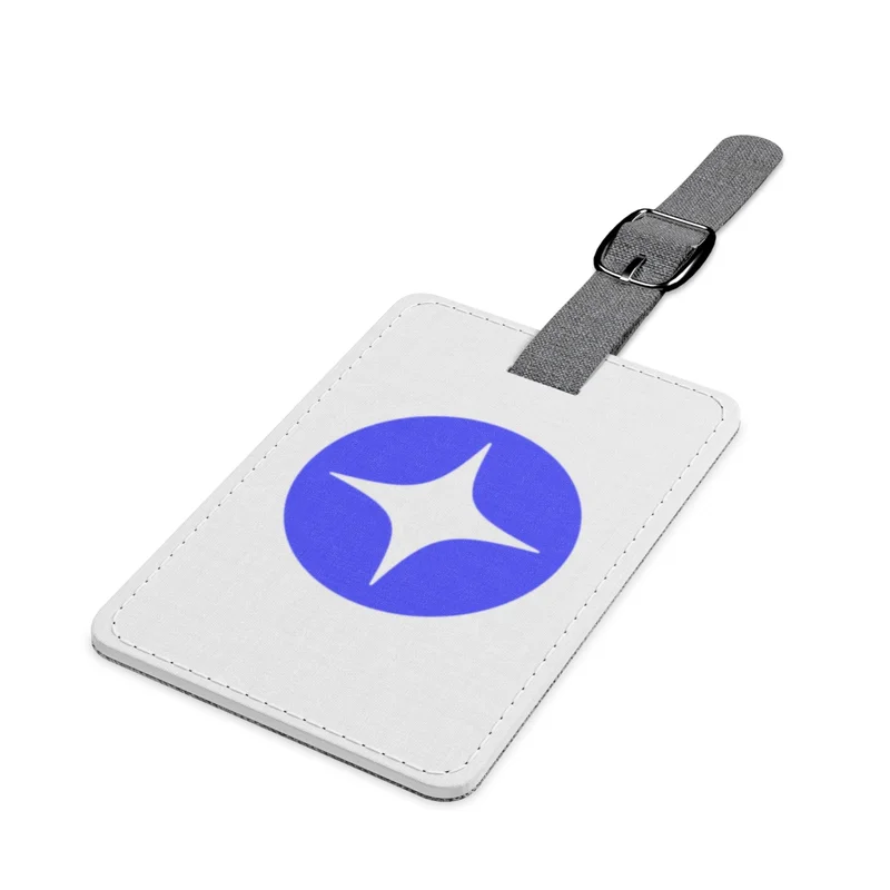 Branded Saffiano Polyester Luggage Tag