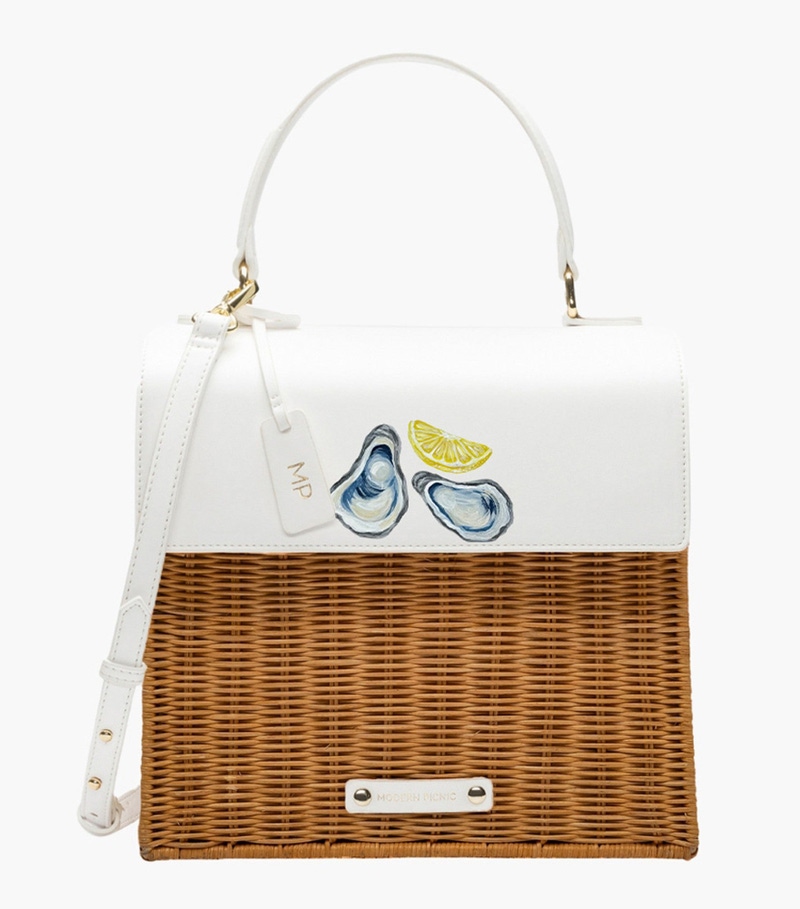 The Hand-Painted Wicker Luncher