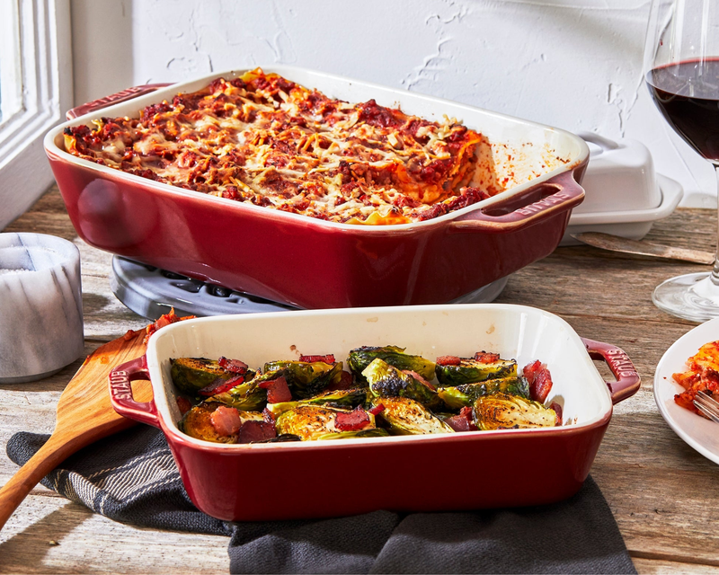 Ceramic 2-Piece Rectangular Baking Dish Set