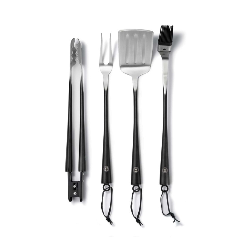 Carbon Six 4-Piece Grill Set