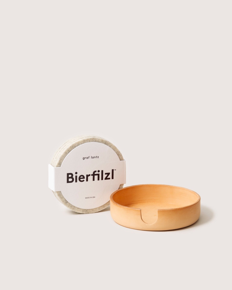Coaster & Round Tray Gift Set