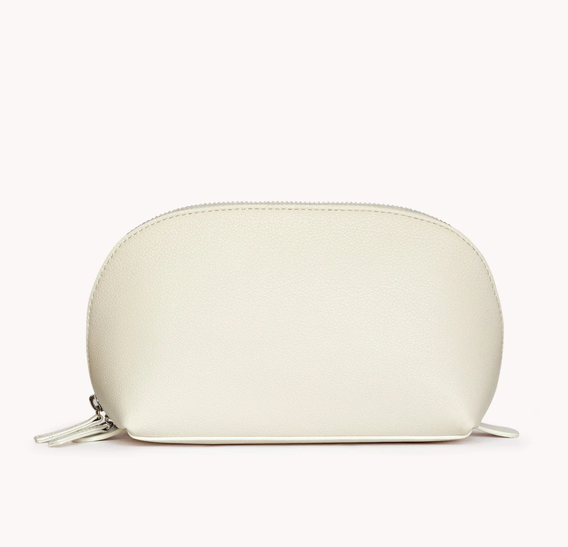 Vegan Leather Large Domed Pouch