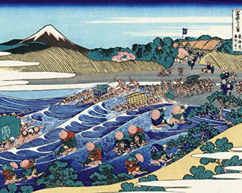 Hokusai Prints Note Cards