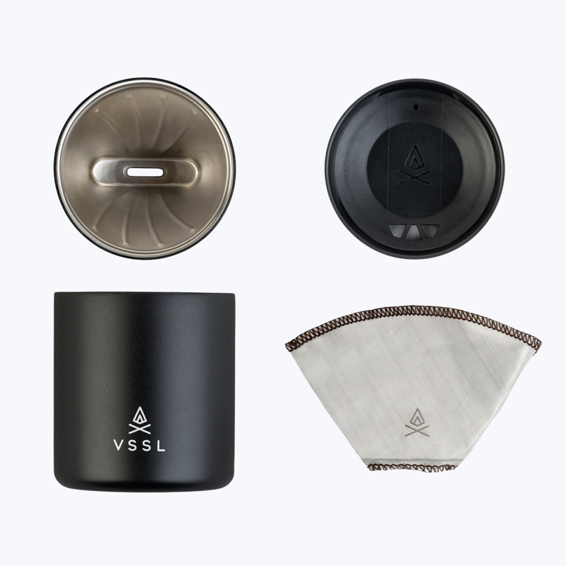 Branded VSSL Nest Pour Over Set