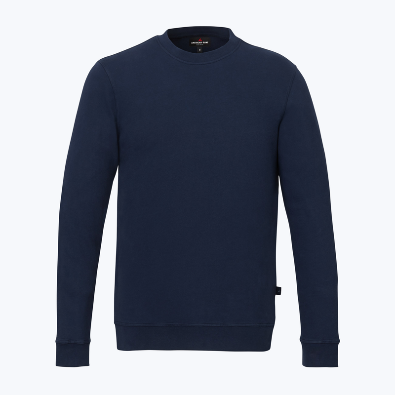 Branded Men's Everyday Lightweight French Terry Classic Crew Sweatshirt