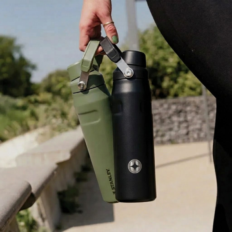 Branded IceFlow Bottle with Fast Flow Lid 24oz