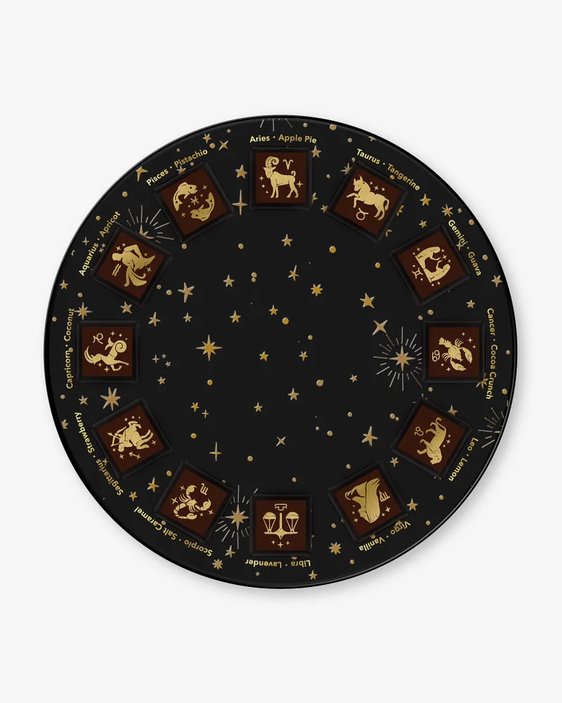 Zodiac Chocolate Collection, Celestial Star Signs Chocolate Gift Box