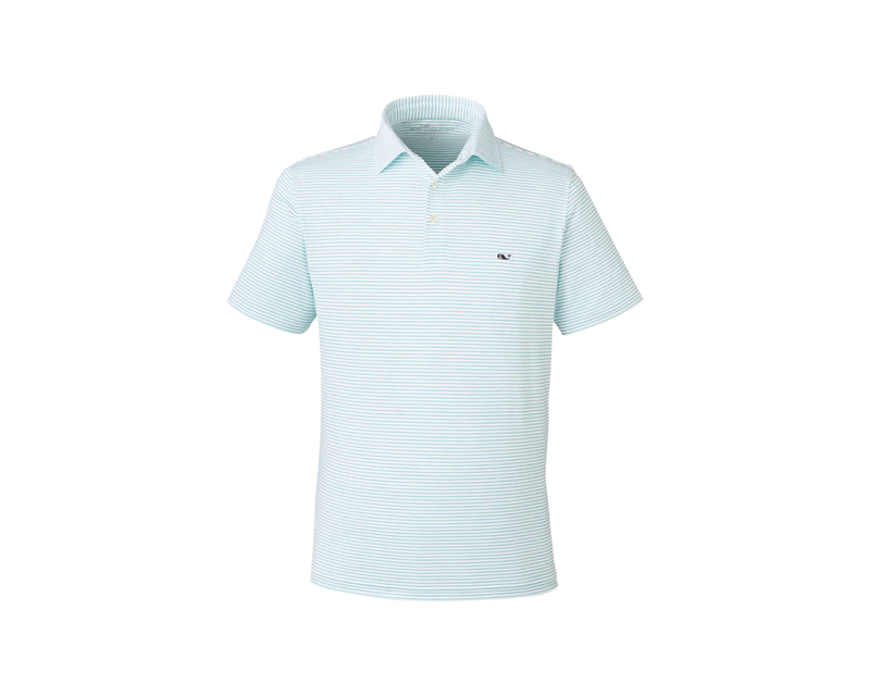 Vineyard Vines Bradley Stripe Sankaty Polo
