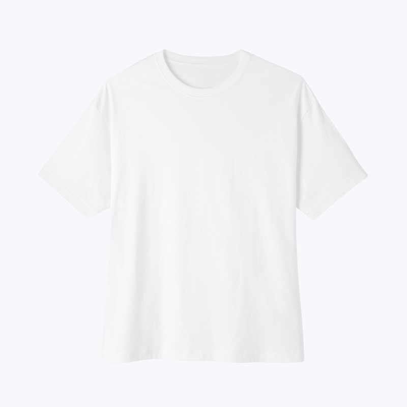Branded Unisex Oversized Boxy Tee