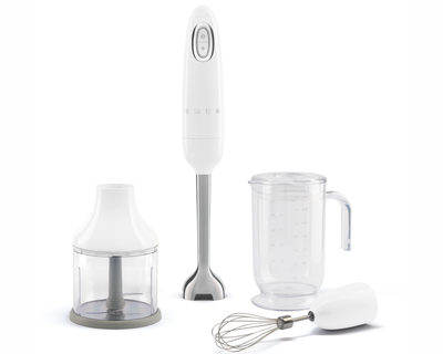 Retro Style Hand Blender with Accessories