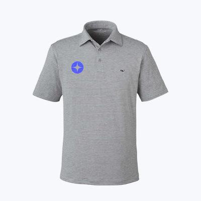 Vineyard Vines Bradley Stripe Sankaty Polo