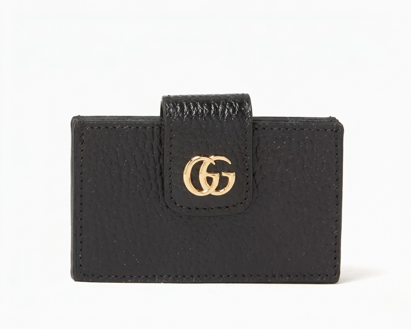 GG Marmont Snap Button Card Case