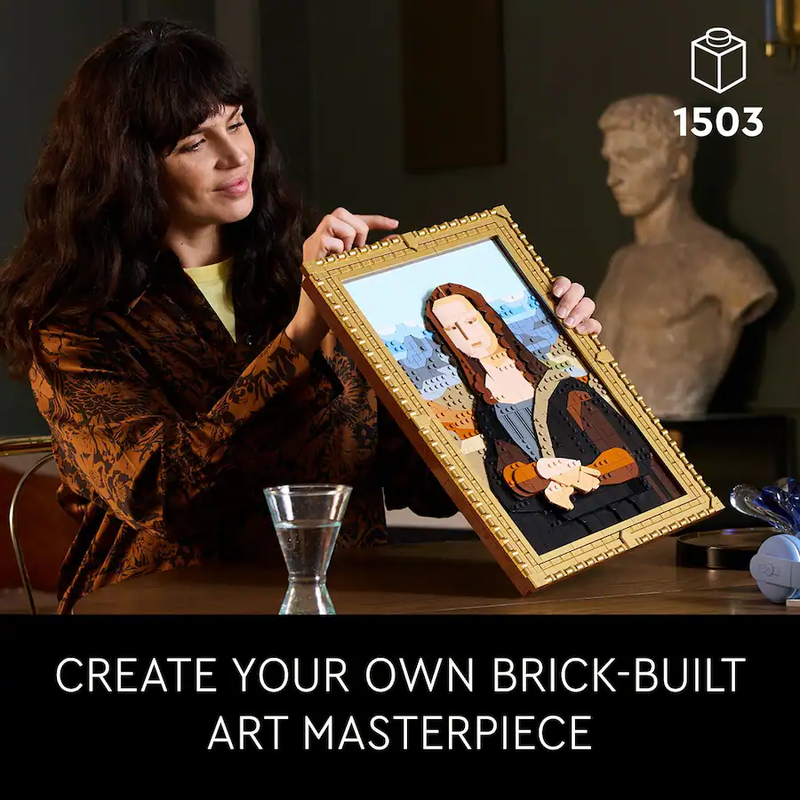 Lego Art: The Mona Lisa