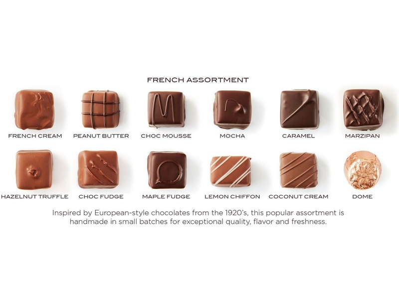 20 Piece French Chocolate Gift Box