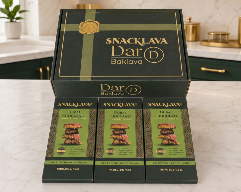 Dubai Chocolate Snacklava 3-Pack