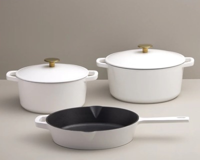 5-Piece Cast Iron Cookware Set