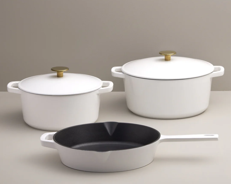 5-Piece Cast Iron Cookware Set